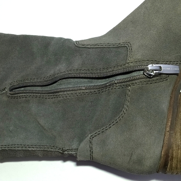 Vince Camuto Women's Riding Taupe Notch. Suede Classic Tall Riding Size 8.5 M - Picture 15 of 16